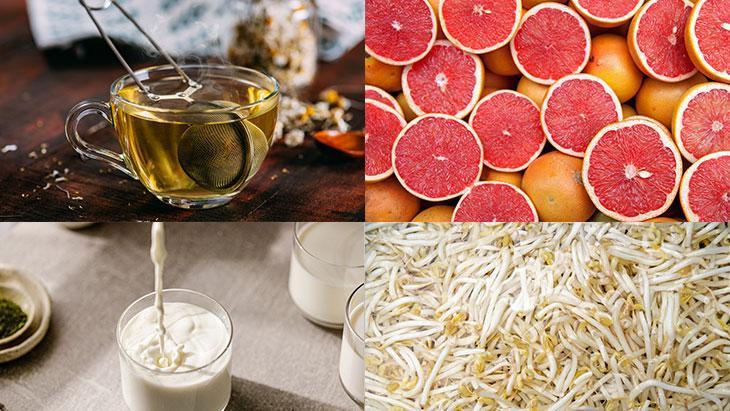 Nar suyu, yeşil çay, greyfurt, süt! Göründükleri kadar masum değiller