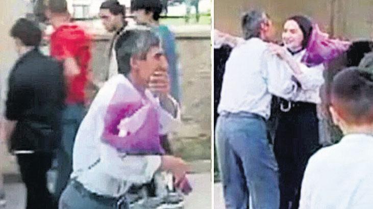 Çiçeklerle karşılanan Çimen’e yüzde 100 burs