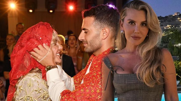 Esra Erol’un kardeşi Eda Erol’dan görkemli kına gecesi! Yadigar elbise damga vurdu