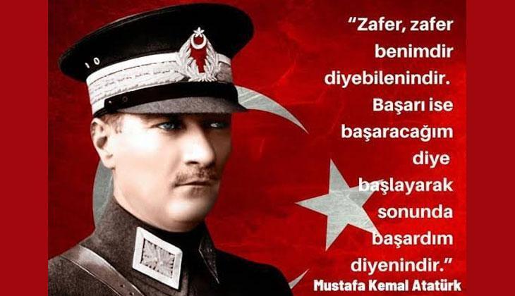 ATATÜRKÜN ZAFER BAYRAMI ile ilgili sözleri Atatürkün zafer ile ilgili söylediği sözler ve resimler