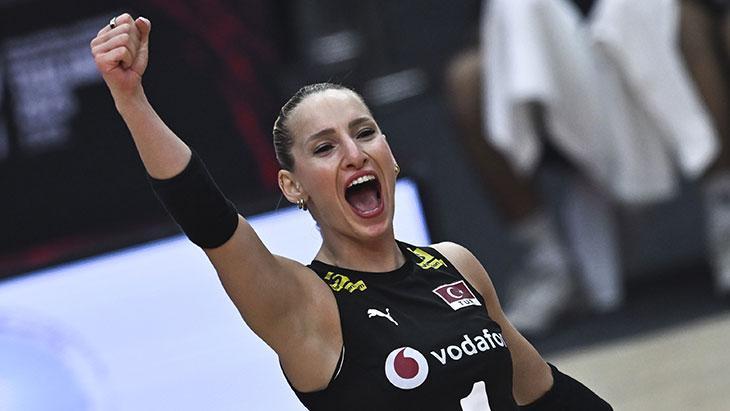 Türkiye - ABD maçından fotoğraflar Dünya Şampiyonasında çeyrek final maçı