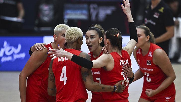 Türkiye - ABD maçından fotoğraflar Dünya Şampiyonasında çeyrek final maçı