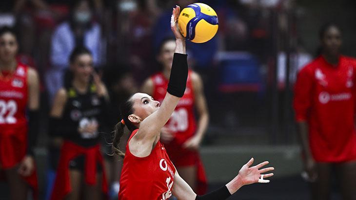 Türkiye - ABD maçından fotoğraflar Dünya Şampiyonasında çeyrek final maçı