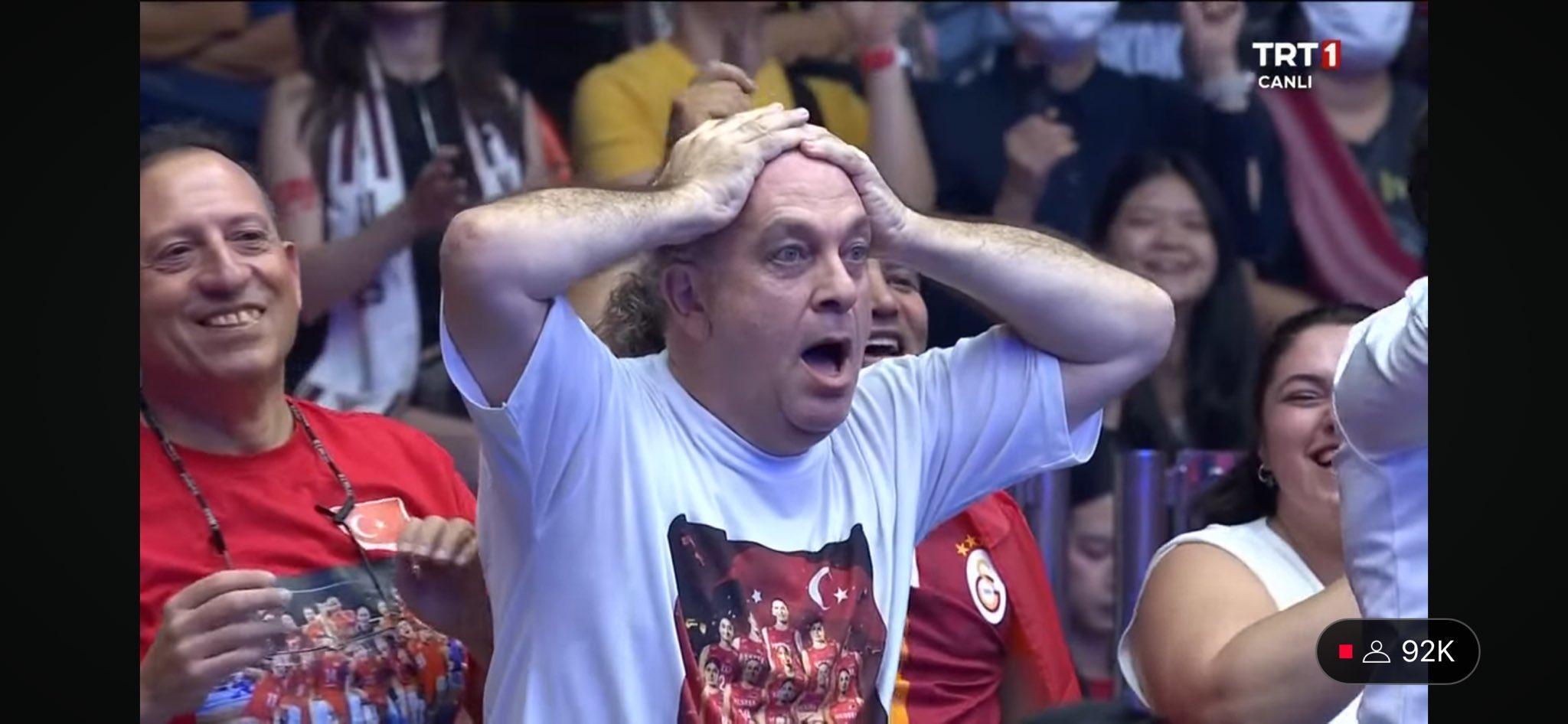 Türkiye - ABD maçından fotoğraflar Dünya Şampiyonasında çeyrek final maçı