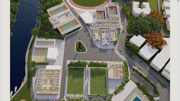 4-5 BİN KİŞİLİK VOLEYBOL SALONU