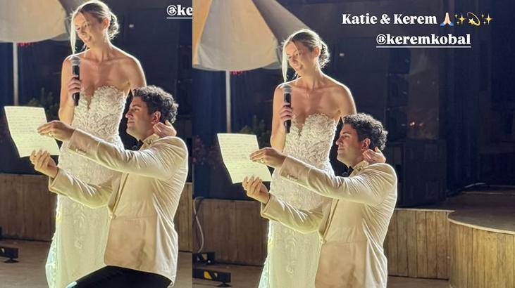Sinem Kobalın mutlu günü Kardeşi Kerem Kobal ile Katie Christie evlendi Sinem Kobalın mutlu günü Kardeşi Kerem Kobal ile Katie Christie evlendi