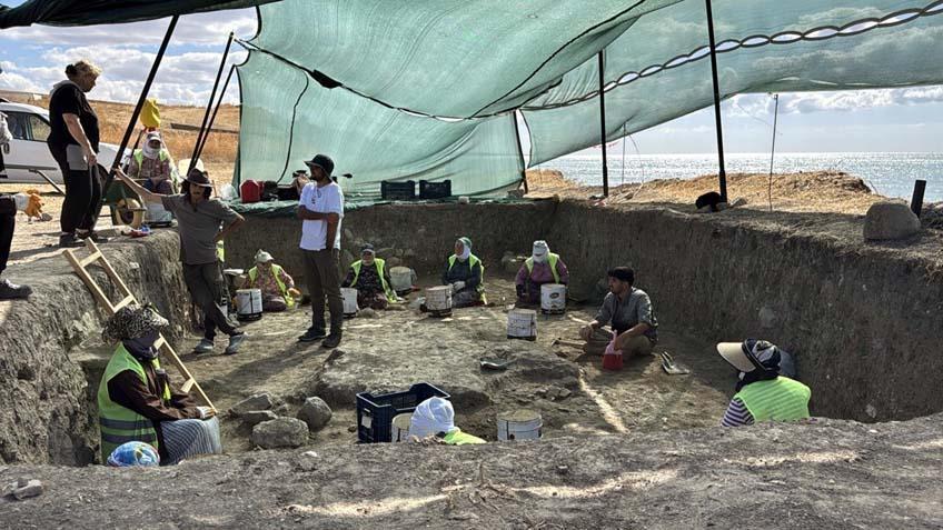 Tekirdağda heyecanlandıran keşif 24 saat korunuyor: ‘İlginç buluntulara rastladık’