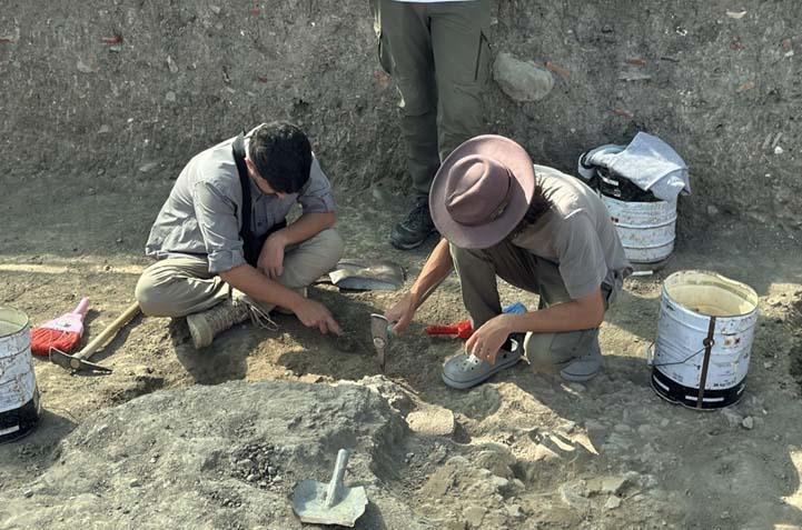 Tekirdağda heyecanlandıran keşif 24 saat korunuyor: ‘İlginç buluntulara rastladık’