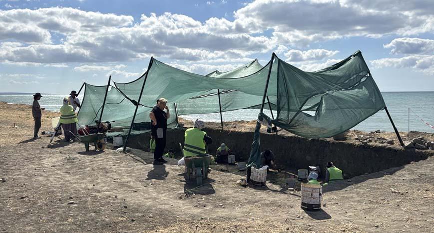 Tekirdağda heyecanlandıran keşif 24 saat korunuyor: ‘İlginç buluntulara rastladık’