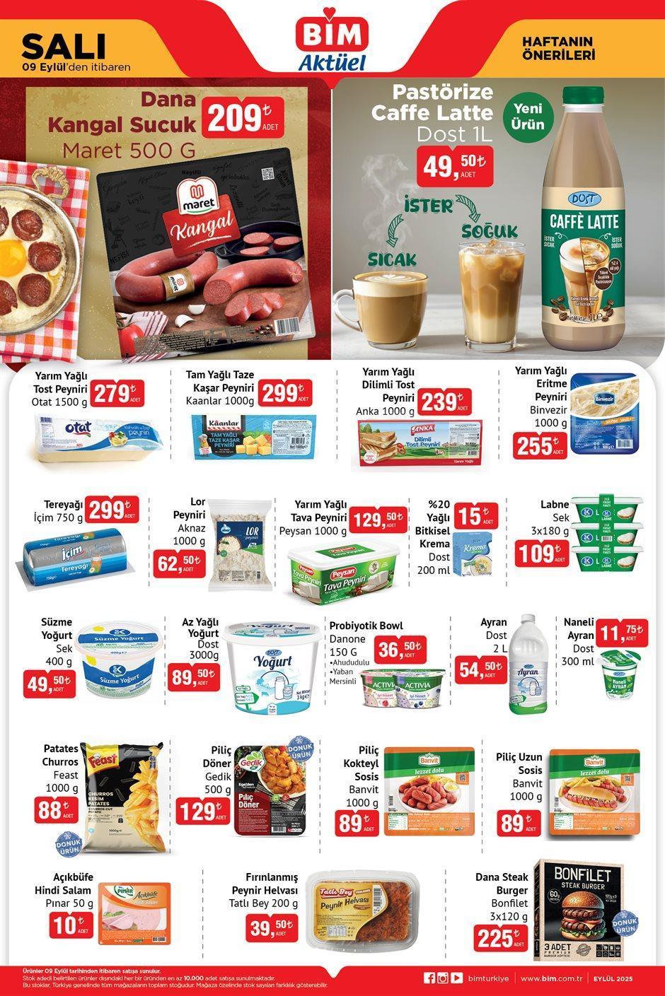 BİM 9 EYLÜL SALI AKTÜEL KATALOĞU