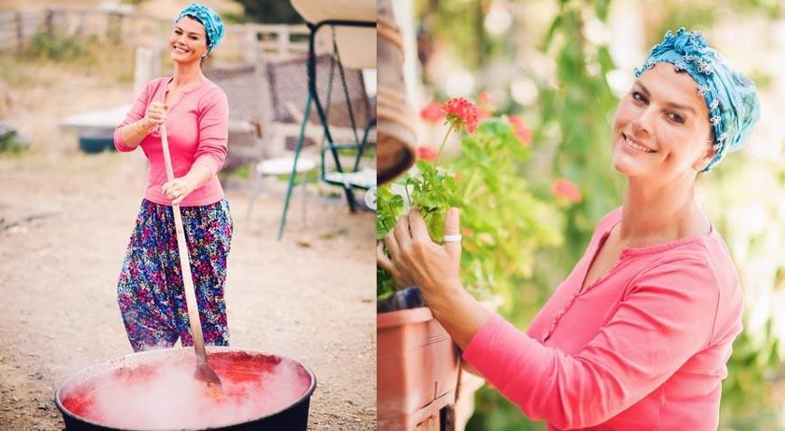Ünlü oyuncu paylaştı: Salça kavurdu, yufka açtı... Ünlü oyuncu paylaştı: Salça kavurdu, yufka açtı...
