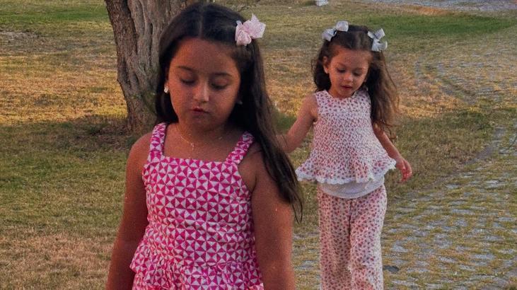 Amine Gülşeden kızlarıyla yeni paylaşım Minik aşklarım
