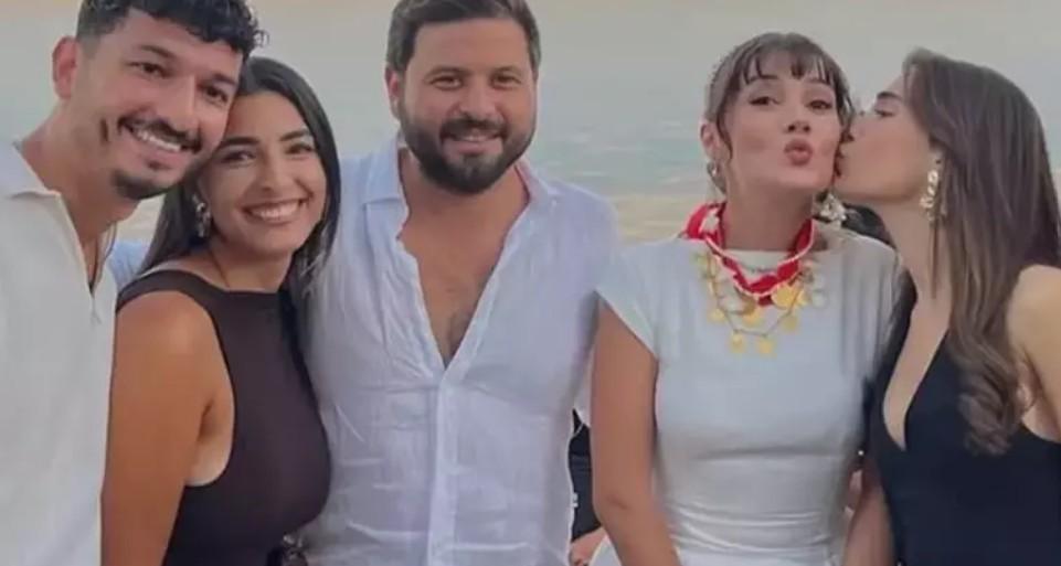 Sevda Erginci sevgilisi Efe Saydut ile evlendi İşte nikahtan ilk fotoğraflar