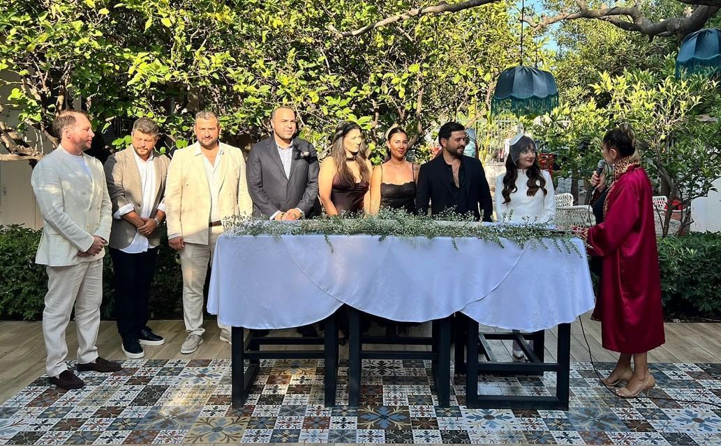 Sevda Erginci sevgilisi Efe Saydut ile evlendi İşte nikahtan ilk fotoğraflar