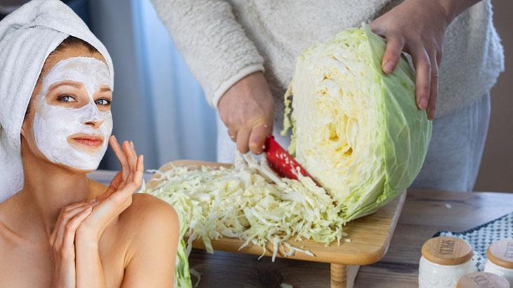 Cildi gençleştiren lahana sürprizi Maskesini hazırlayın, botokslu gibi geriyor