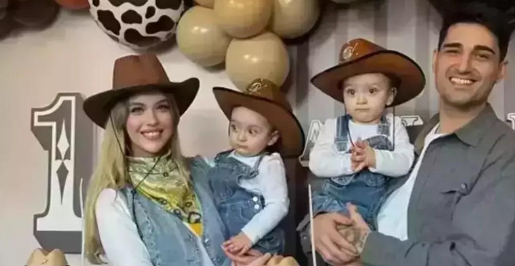Emir ve Ayelin eğlenceli halleri Yasemin Şefkatli paylaştı: Bahçe işlerine bakıyor artık