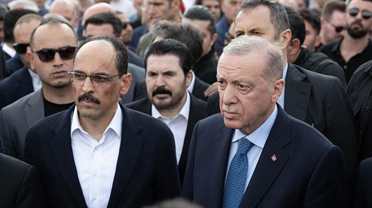 Cumhurbaşkanı Erdoğan, Başdanışmanı Hamdi Kılıçın cenaze namazına katıldı