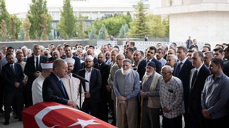 Cumhurbaşkanı Erdoğan, Başdanışmanı Hamdi Kılıçın cenaze namazına katıldı