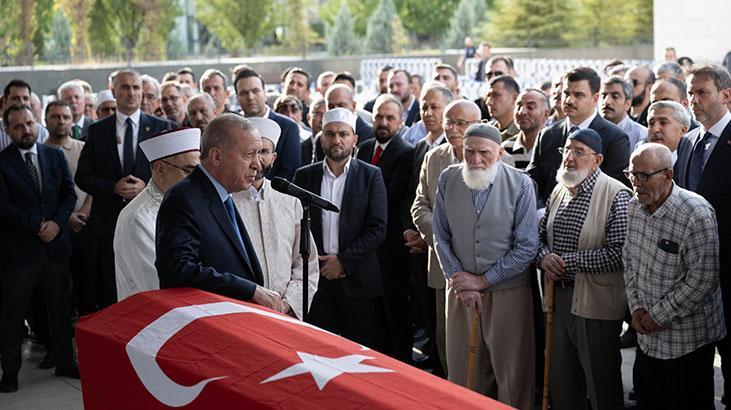 Cumhurbaşkanı Erdoğan, Başdanışmanı Hamdi Kılıçın cenaze namazına katıldı