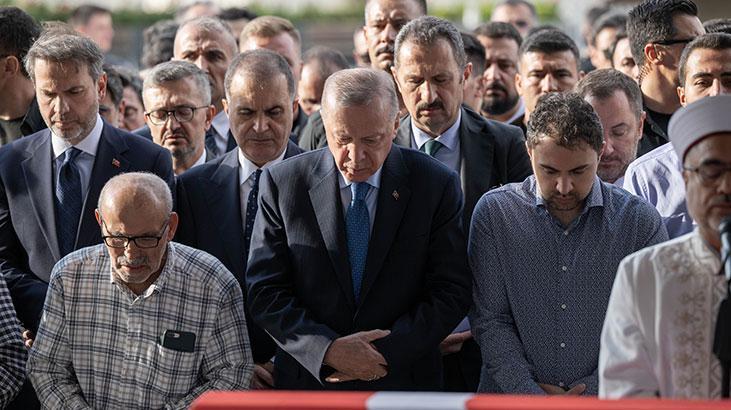 Cumhurbaşkanı Erdoğan, Başdanışmanı Hamdi Kılıçın cenaze namazına katıldı