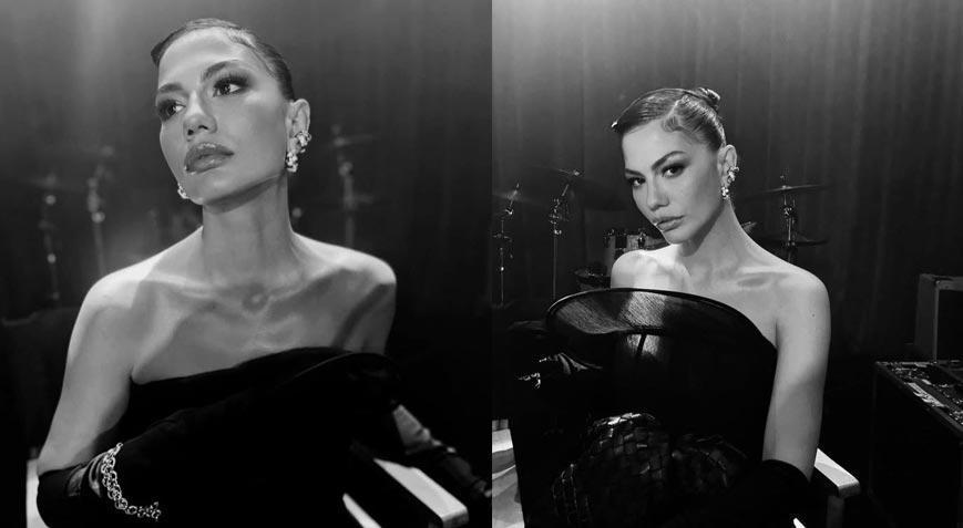 Demet Özdemir’den siyah-beyaz paylaşım Beğeni yağdı