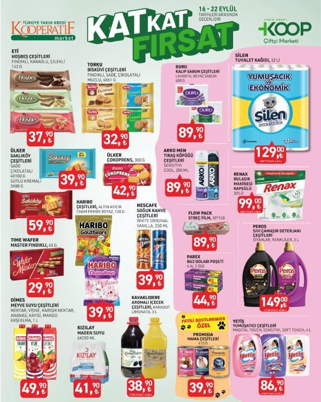 16-22 EYLÜL 2025 TARIM KREDİ MARKET AKTÜEL KATALOĞU