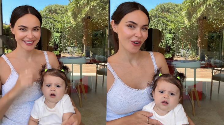 Zeynep Sever Demirel's daughter Yasmin is 8 months old and her frowning face has received thousands of likes.