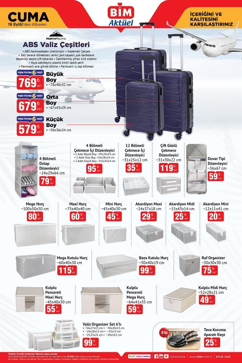 BİM 19 EYLÜL CUMA AKTÜEL İNDİRİMLERİ BİM 19 EYLÜL CUMA AKTÜEL İNDİRİMLERİ