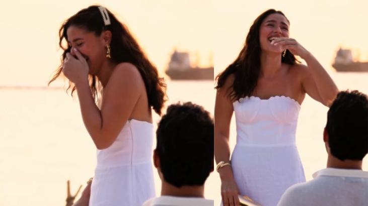 Survivorda düğün var Ayşe Yüksel romantik evlilik teklifi karşısında gözyaşlarına boğuldu