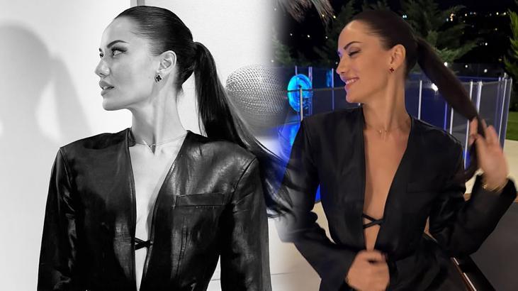Fahriye Evcenden yeni pozlar Instagramda beğeni yağdı
