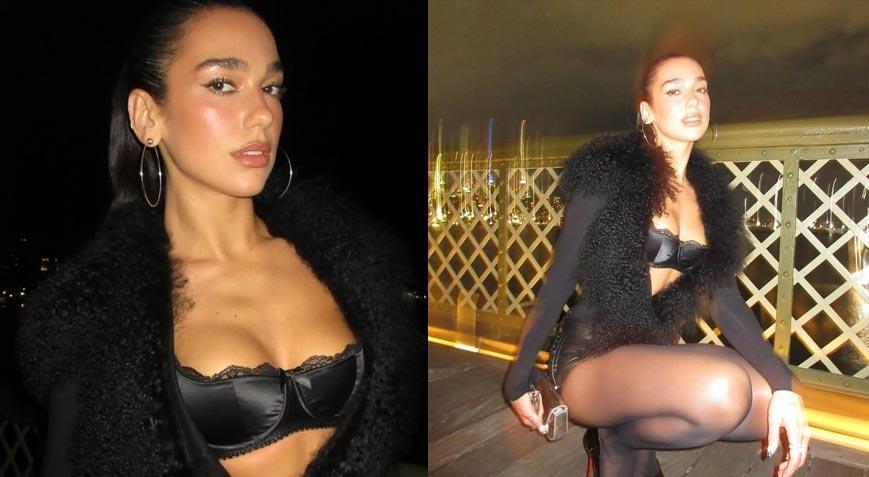 Dua Lipa cesur paylaşımlarıyla sosyal medyayı salladı