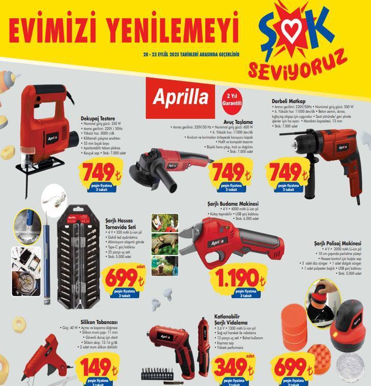 ŞOK HAFTA SONU FIRSATLARI 20-23 EYLÜL 2025