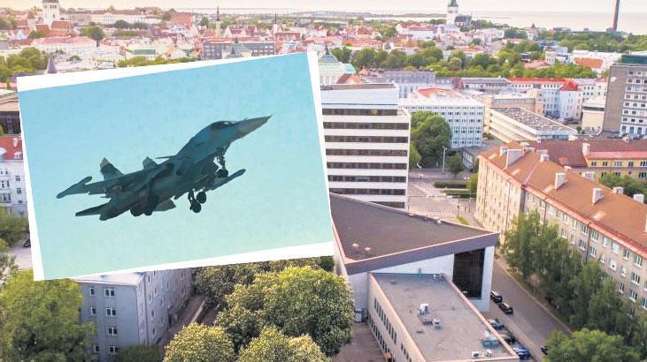 Rus jetleri Estonya’dan uçtu!