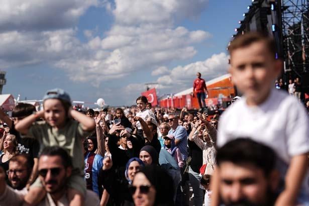 TEKNOFEST İstanbula son gün ilgi büyük İşte sıcak görüntüler