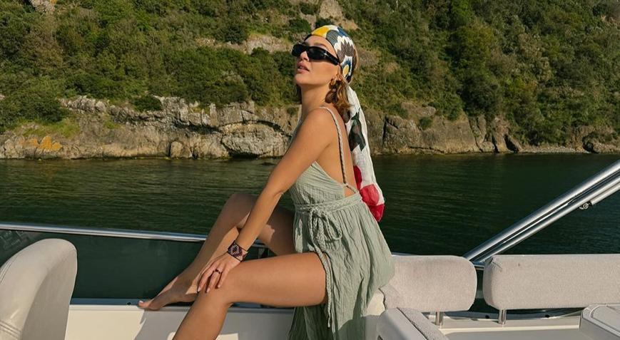 Melisa Döngelden 26. yaş gününde oryantal şov