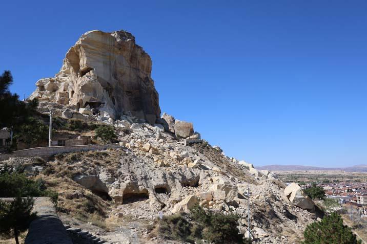 Bir günde ikinci kaya düştü Dehşete düşüren görüntüler…