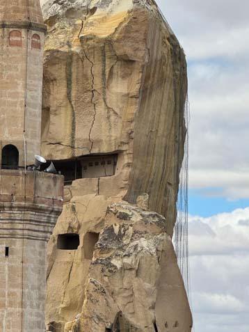 Bir günde ikinci kaya düştü Dehşete düşüren görüntüler…