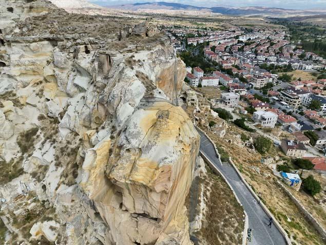 Bir günde ikinci kaya düştü Dehşete düşüren görüntüler…