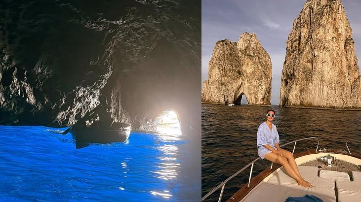 Burcu Özberk yeni tatil rotasını paylaştı Uyanmak istemeyeceğiniz rüya