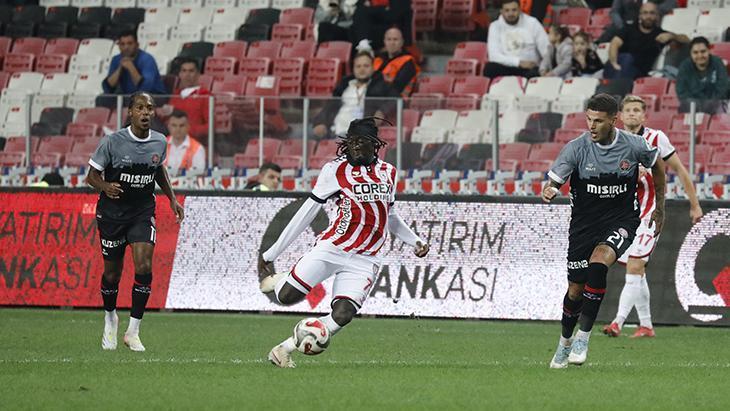 Samsunspor - Fatih Karagümrük maçından kareler