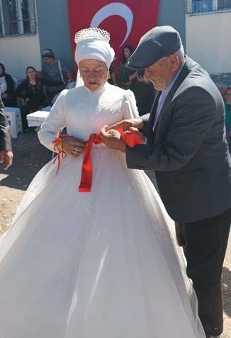 57 yaşında gelin oldu ‘25 yaşında gibi hissediyorum’
