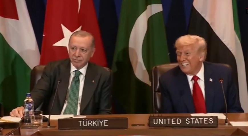 Son dakika: Cumhurbakanı Erdoğan ile Trump bir araya geldi