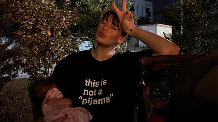 İlk kez anne olan Gizem Karacadan Yaz paylaşımı Yeni hayatının son 3 ayı