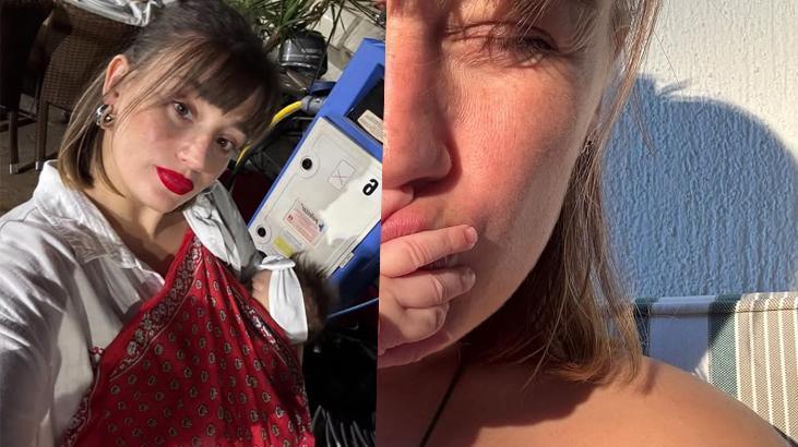 İlk kez anne olan Gizem Karacadan Yaz paylaşımı Yeni hayatının son 3 ayı