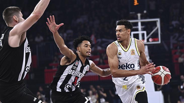 Fenerbahçe Beko - Beşiktaş GAİN maçından kareler