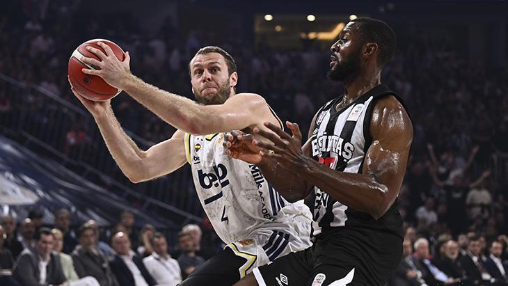 Fenerbahçe Beko - Beşiktaş GAİN maçından kareler