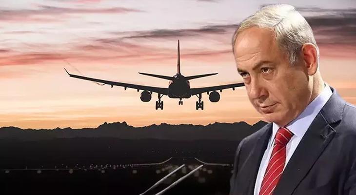 ABD’ye giden Netanyahu’yu tutuklanma korkusu sardı! Uçağı rota değiştirdi
