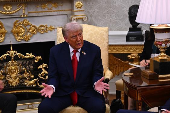 Beyaz Saraydaki Erdoğan-Trump zirvesinde dikkat çeken rozet