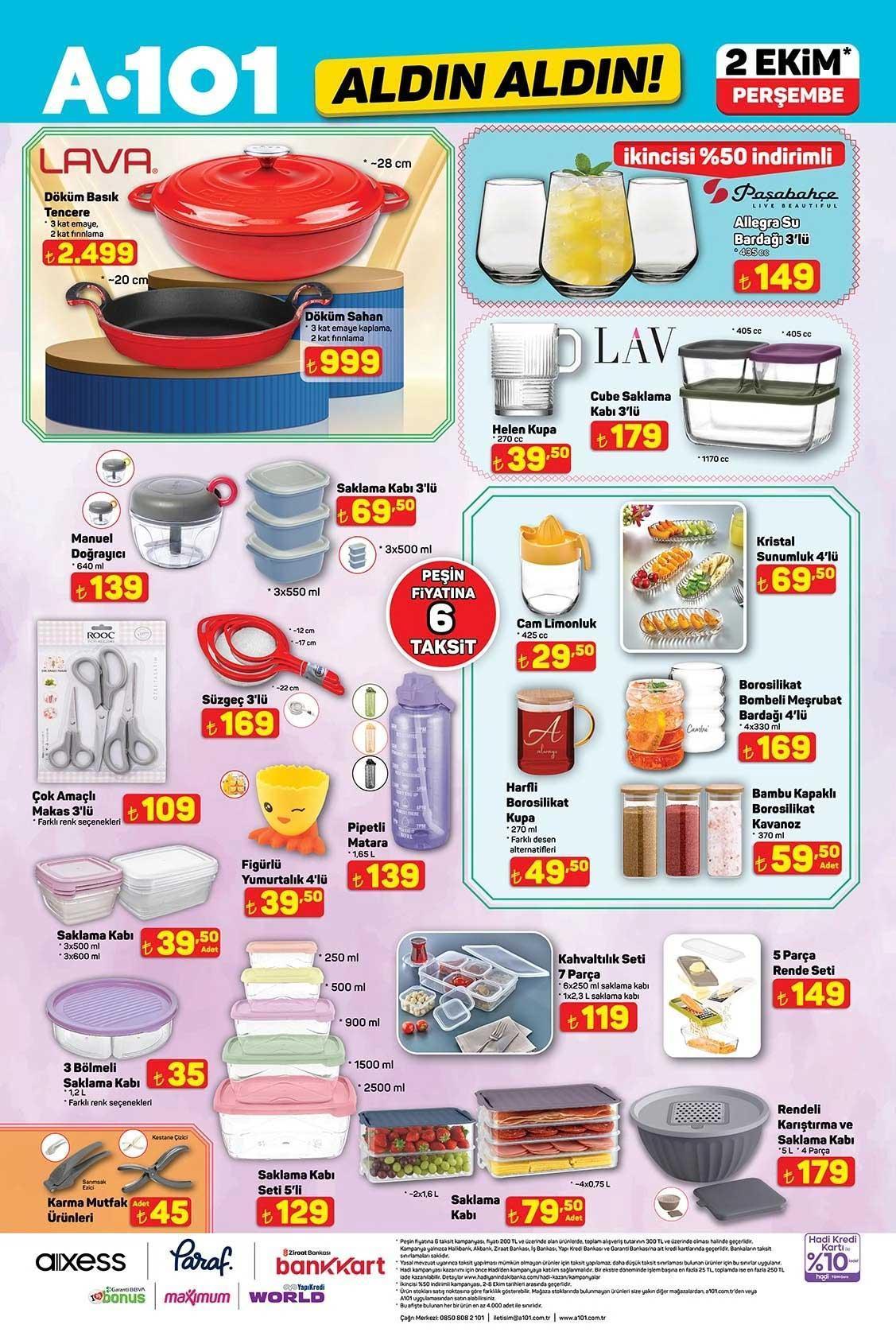 2 EKİM A101 ALDIN ALDIN AKTÜEL KATALOĞU 2 EKİM A101 ALDIN ALDIN AKTÜEL KATALOĞU