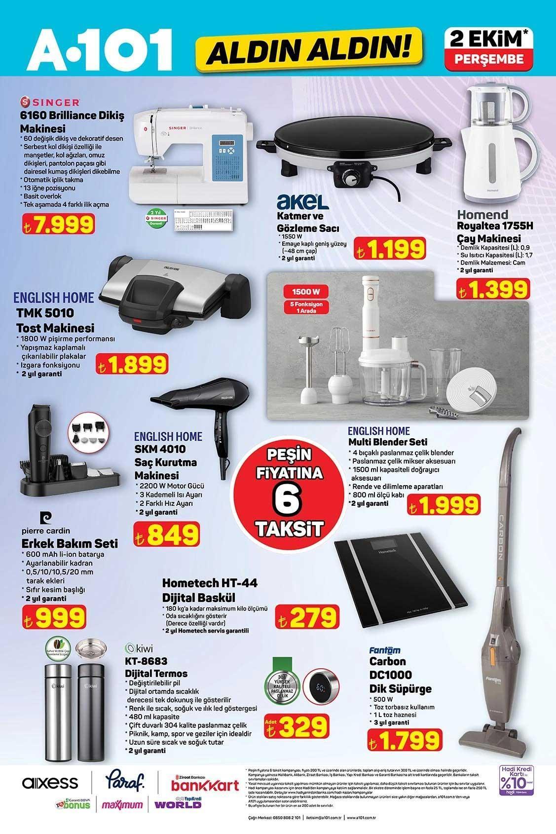 2 EKİM A101 ALDIN ALDIN AKTÜEL KATALOĞU 2 EKİM A101 ALDIN ALDIN AKTÜEL KATALOĞU